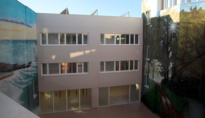 parte interior del edificio