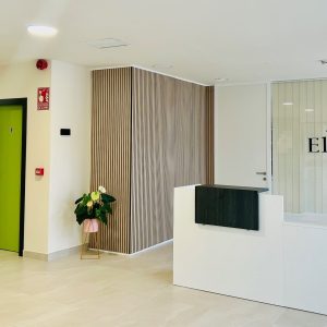 recepción de residencia